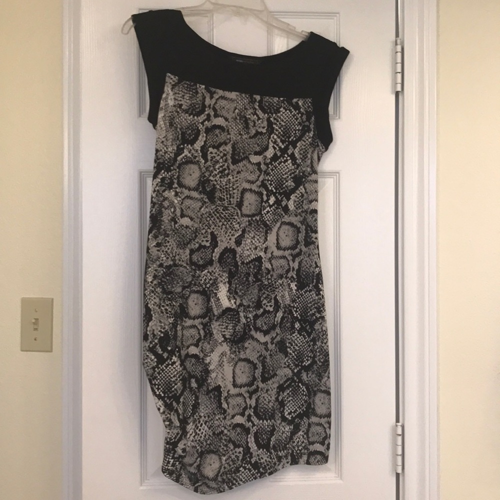 BcBg Snakeskin Print Dress